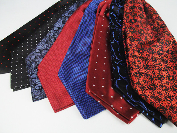 New Formal polyester silk men scarf multi color British necktie tie neckwear and tie 10 color HOT SALE