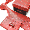 nice men's ties tie sets cuff links cuff button cufflink necktie mens' cravat 12sets/lot W43