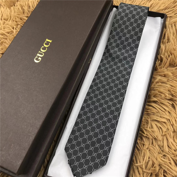 Newest Designer tie High quality 100% silk tie brand gift box RT865 classic edition luxury Design men's casual narrow tie fast ship