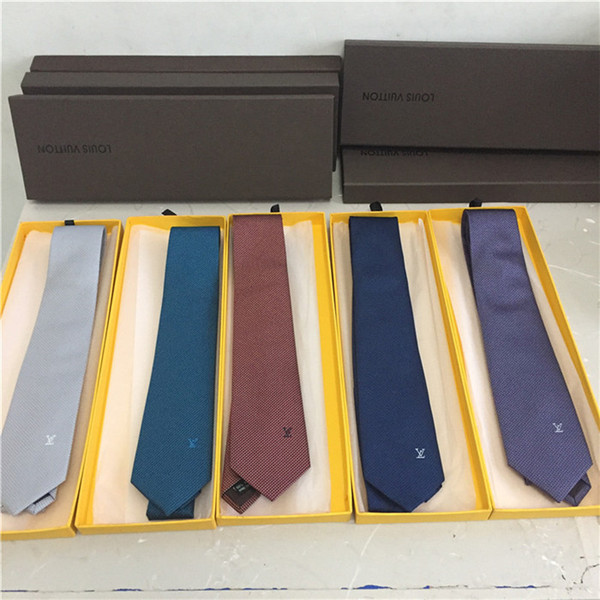 new 7cm men's tie brand silk tie box for Bow tie wedding office and gift ties