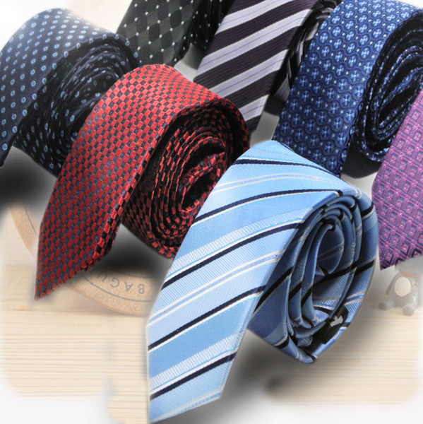 Neck Tie Men Skinny necktie wedding ties Polyester Black Dot fashion Mens Business Bowtie Shirt Accessories