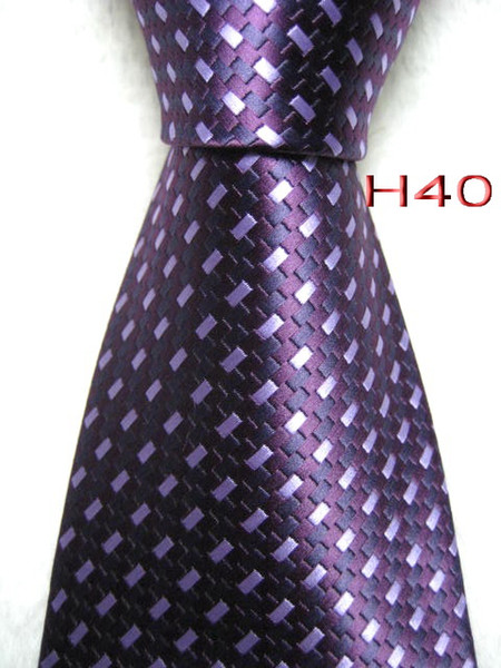 Classical 100% JACQUARD WOVEN HANDMADE Mens Fashion Print/ Character/Printed Men silk Tie Necktie 4 Color