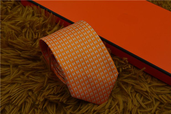 15 color hot sale Top tie casual man silk tie 7.5cm business tie design ties comes with box for gife a-067