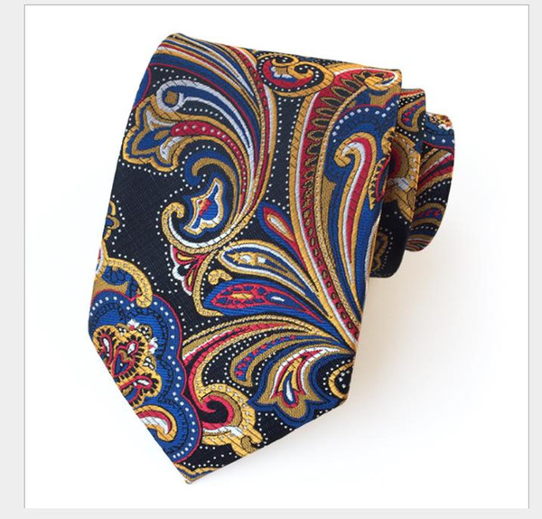 Second casual dress, professional business men's tie, polyester jacquard tie