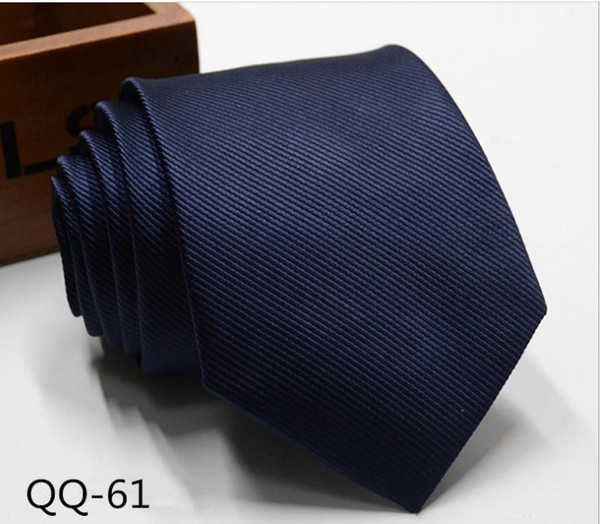 2019 Third Men's tie business suit tie polyester bridegroom wedding striped tie