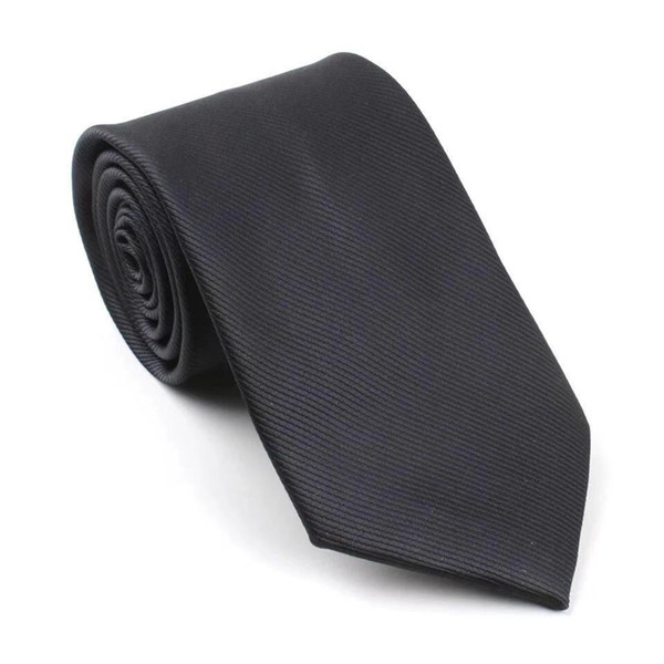 Men's Pure Colour Necktie Suit Business 8cm Professional Marriage Groom Student Red Dark Blue Black Necktie Polyester Silk