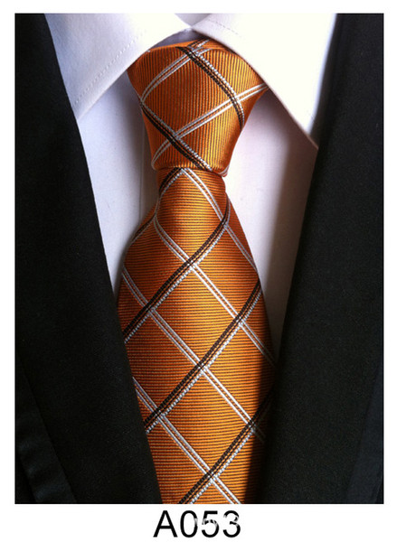 Men's Tie Manufacturers Spot Supply Polyester Silk Trendy Arrow Type Plaid Tie Tie Wholesale 8cm 12 pcs