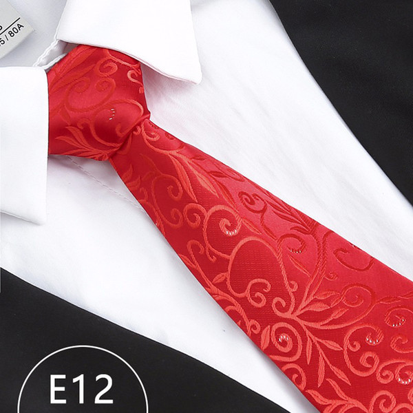 new Unique Formal Striped Dots Ties Neck Tie Men's Red jacquard Necktie(as pic show ) width:8cm Style: Fashion
