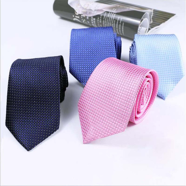 Silk Necktie Mens Dress Tie wedding Business knot solid dress Tie For Men Neckties Handmade Wedding Tie accessories