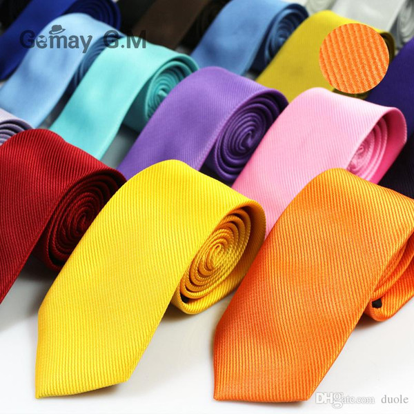 2016 NewStripe tie 145*5cm 22 Colors Occupational Arrow solid color NeckTie Men's Tie for Father's Day Men's business tie Chr