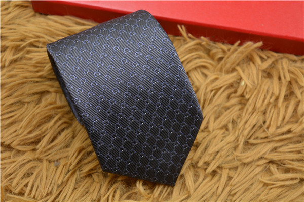 Newest Luxury Mens Tie high qualtiy Silk Neckwear Jacquard Woven Neck Ties For Men Formal Business Wedding Party brand Necktie with box ER88