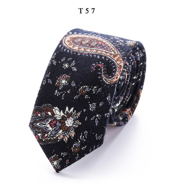 2019 New Accessories Ties For Men Flowers Pattern Men printing Tie Social Wedding Party Formal Tie Men's Clothing Accessories 004