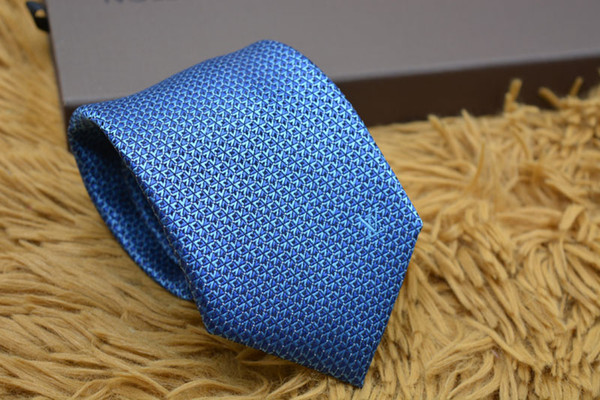 2019 Fashion brand Men Ties 100% Silk Jacquard Classic Woven Handmade Men's Tie Necktie for Men Wedding Casual and Business Neck Ties 929