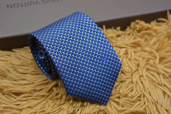 2019 Fashion brand Men Ties 100% Silk Jacquard Classic Woven Handmade Men's Tie Necktie for Men Wedding Casual and Business Neck Ties 909