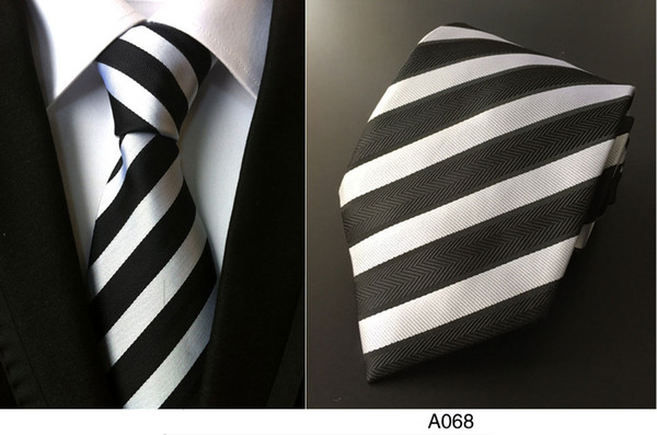 Top Quality Fashion Mens Skinny Plain Satin Tie stripe Color Wedding party Neck ties Formal Business Men silk Neckties 10 colors A10-4