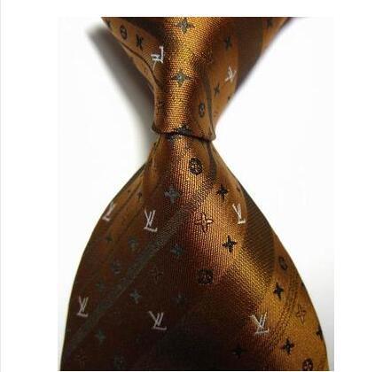 Wholesale fashion silk tie leisure business men's tie classic brand silk tie