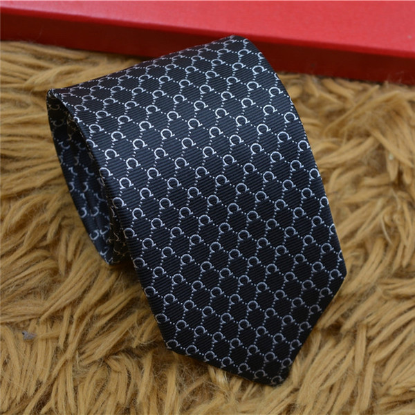 new mens Tie Major Brand Silk Gift Box Tie Marriage 7.5cm Business Tie Narrow 00065