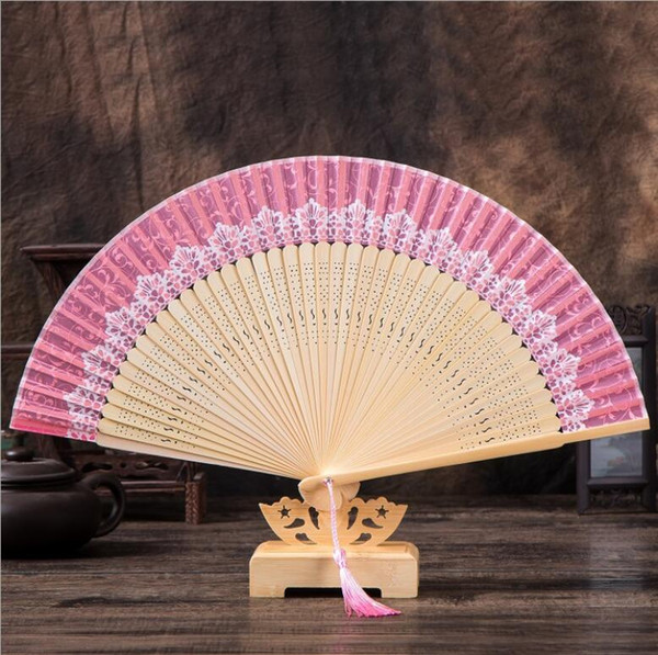 2019 New folding fan Chinese style women fan folding crafts