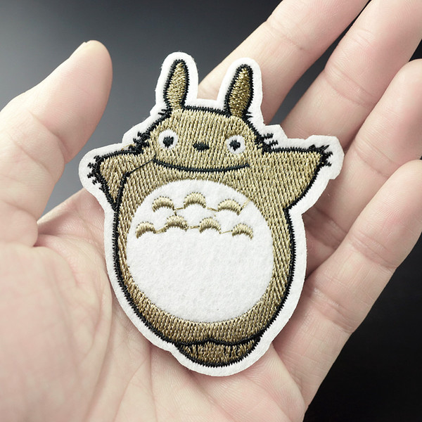 Cartoon Size:6.2x7.5cm DIY Patches Cloth Patch Embroidered Cute Badges Hippie Iron On Cartoon Patches For Clothes Sticker