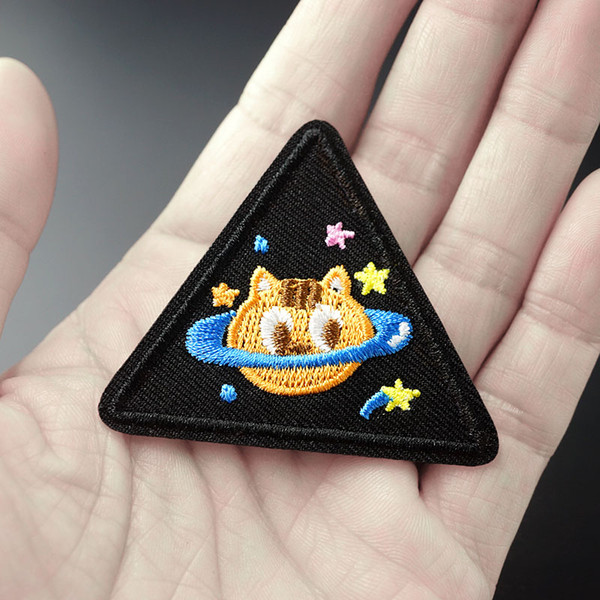 Cat Size:4.9x5.7cm Badges Patch Jeans Bag Hat Clothes Apparel Sewing Decoration Applique Bagde Patches Accessories