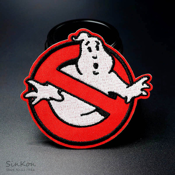 Ghost (Size:8.0x9.0cm) Iron On Patch Sewing On Embroidered Applique Fabric for Jacket Badge Clothes Stickers