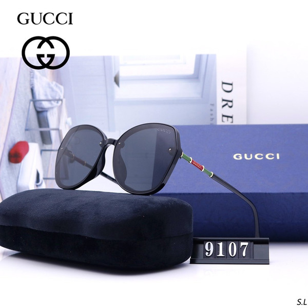 Latest hit 2020 fashion menswear designer sunglasses metal composite frame box top quality UV400 glasses box