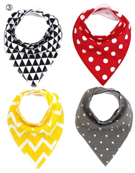 Cloths Lovely Cute Bib Bandana Infant Saliva Towels cotton bibs for newborn baby