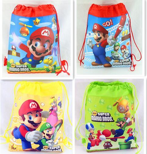 Portable Super Mario Cartoon knapsack Students Portable knapsack hot gift