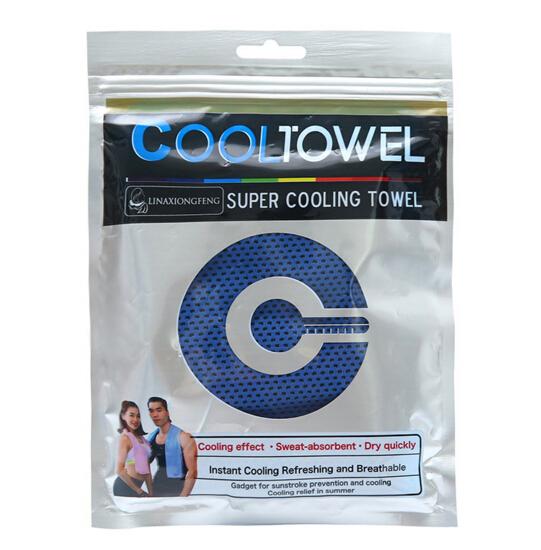 Ice Cold Towel Cooling Summer Sunstroke Sports Exercise Cool Quick Dry Soft Breathable Cooling Towel