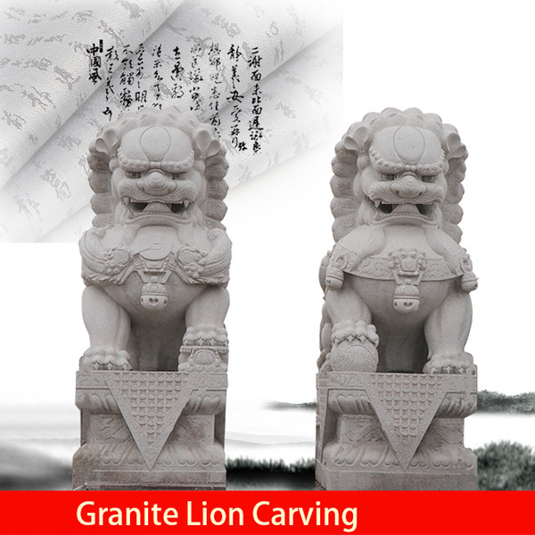 On-line customization of various stone carving garden bonsai animal carving fountain carving balustrade hand engraving exquisite dimension s