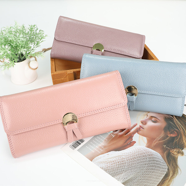 New Women's Purse Long Style Women Multi-functional Multi-card With Large Capacity to Clip Children's Money Hand Bag