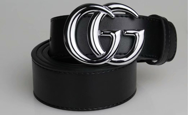 business leisure belt cattle leather top layer leather needle belt
