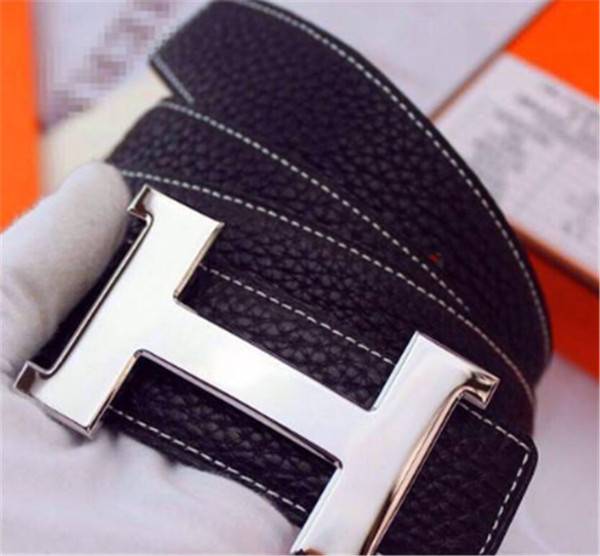 Original H-buckle, leather belt designer belt, ladies and gentlemen belt, high-quality new clothes, luxury belt, belt gift box, free deliver