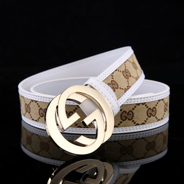 20 Style Fashion High Genuine Leather Men Belt High Quality Smooth Buckle Mens Belts Women Jeans Cow Strap Waist