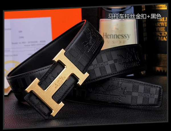 8 color Big large buckle genuine leather belt designer belts men women high quality new mens belts luxury bel