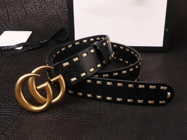 Wild personality Men's belt tiger head pattern metal buckle strap male 100% genuine leather designer belt western cowboy style be