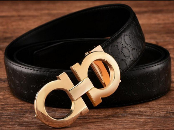 Hot male 8 digital buckle belt smooth buckle belt