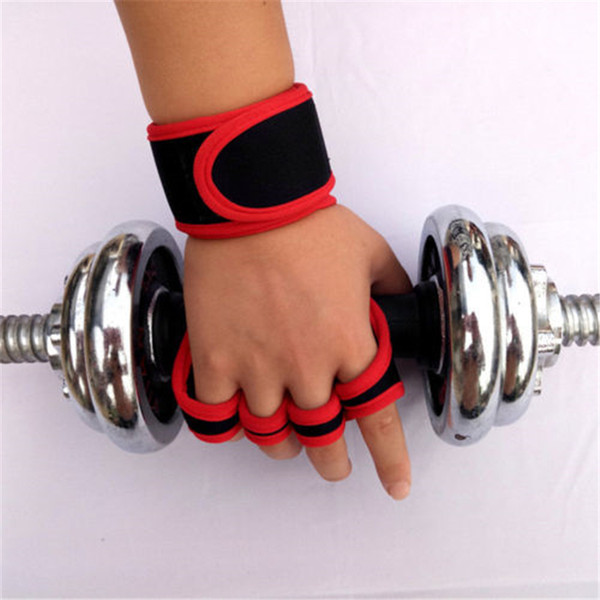 new Unisex Fitness Gloves Weight Lifting Sports Workout Training Wrist Wrap