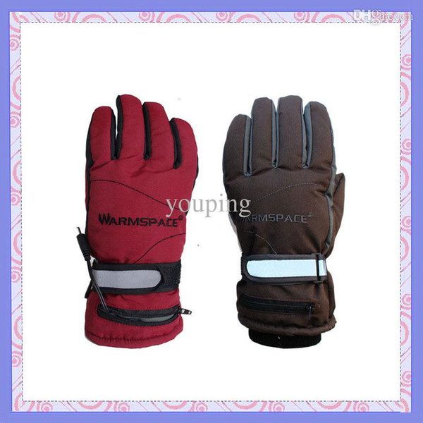 Wholesale-Warmspace Rechargeable Electric Heating Gloves With Double Rechargeable Battery Keep Warm 4hours Outside Winter Warm