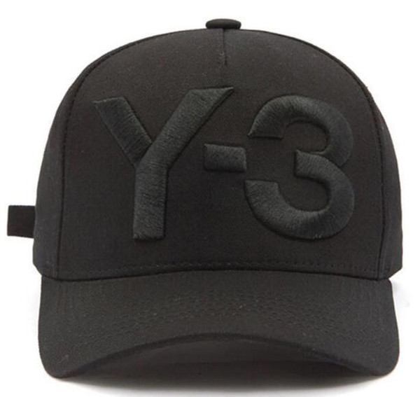 2017 New Y-3 Dad Hat Big Bold Embroidered Logo Baseball Caps Adjustable Strapback Hats Y3 bone Snapback sports Casquette visor gorras cap