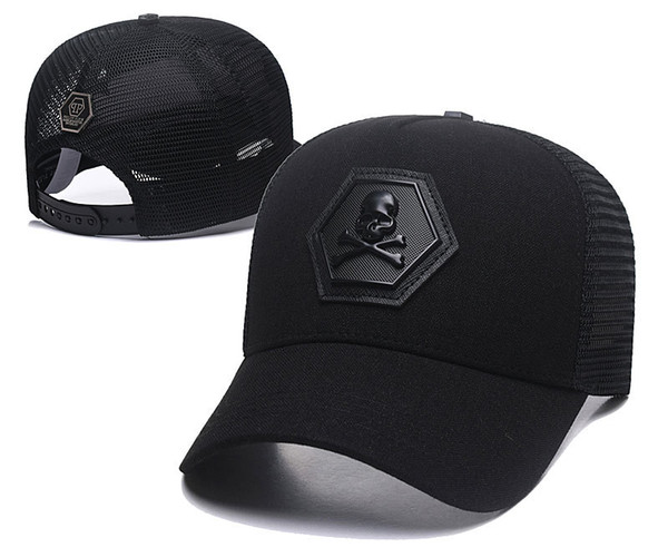 Designer PP Skull Caps Casquettes De Baseball Cap Gorras Fashion Brand Baseball Hats Races Headwear Giants Bone Sun Hat Luxury Sunhat 006
