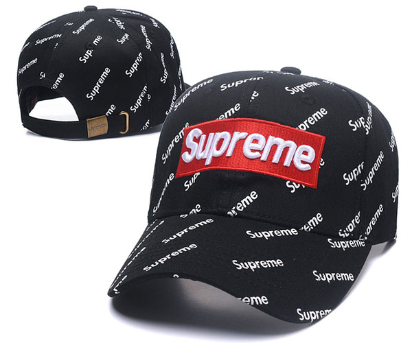 High quality 2018 new style hat Adjustable classic Embroidery black Baseball Caps Hip Hop bone Snapback Hats for Men Women Chapeu Gorra