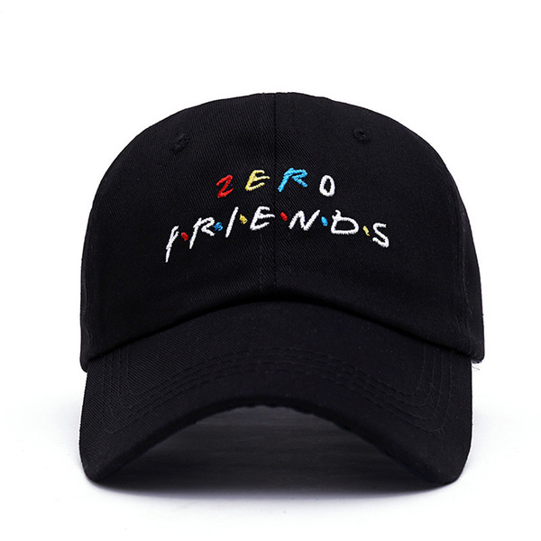 Europe and America Brand zero Friends Hat Trending Rare Baseball Cap Hip Hop Dad Hat Men and Women