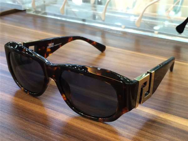 luxury men Vintage Rare Sunglasses T75 BIG GREEK sunglasses vintage crystal gold rare biggie Brand New with Box