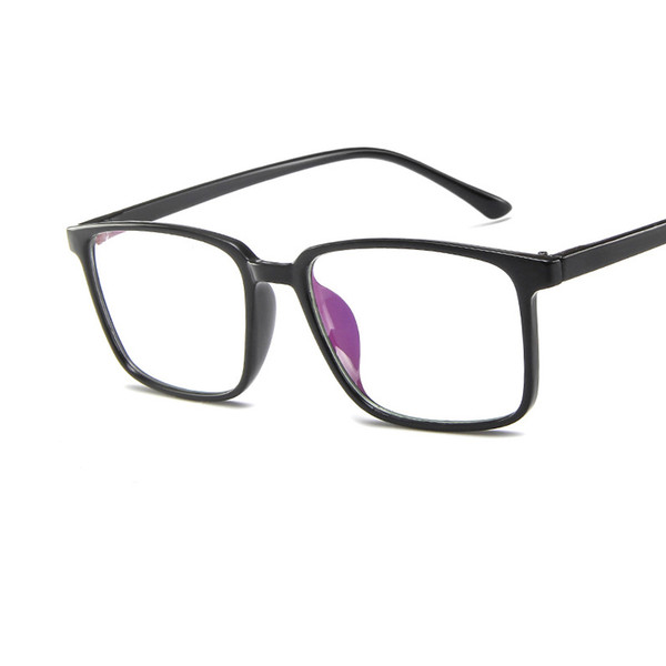 2019 hot new square fashion tide frame mirror art full frame retro glasses men and women decorative flat mirror.