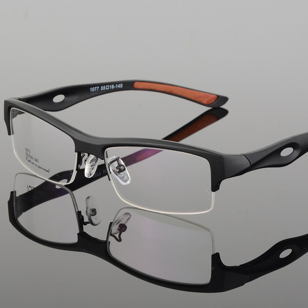 Cubojue 145mm Sport Eyeglasses Frame Men Women TR90 Glasses Man Prescription Spectacle Ultra-light Semi Rimless Eyeglass Fashion