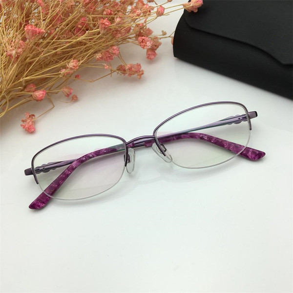 2019 Luxury Women Sunglasses Famous Designer Semi Rimless Fashion Glasses High Quality UV Protection Eyewear Myopia Eyeglasses with Package
