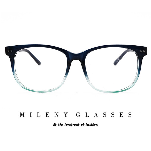2018 new European and American PC glasses frame ultra light retro glasses frame foreign trade men's and women's glasses frame