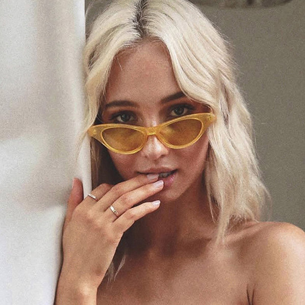 Trendy Clear Lens Glasses for Women Vintage Small Cat Eye Spectacle Frames Fake Glasses Transparent Eyewear Oculos
