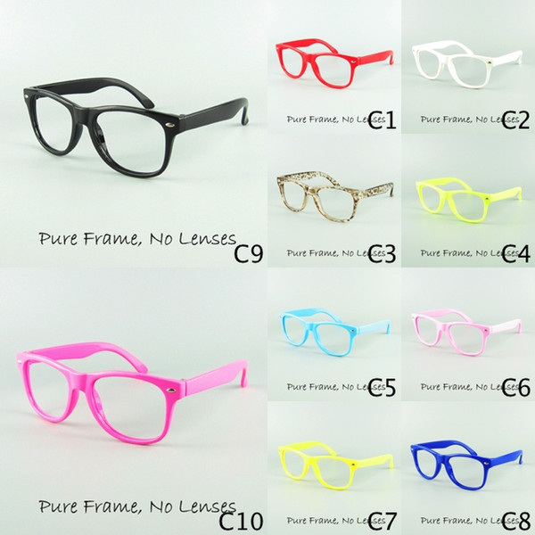 Outdoor Kids Eyewear Frame 6 Colors Children Funny Toy Sports 10 Colors No Lens Fashion Decoration
